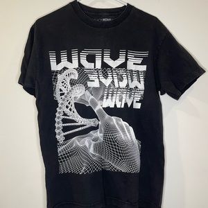 ‘Wave’ t-shirt; barely worn. Fits a little tight on the shoulders for a medium
